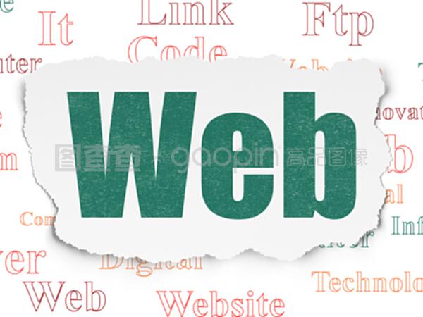 關(guān)于破紙背景的網(wǎng)頁開發(fā)概念網(wǎng)頁